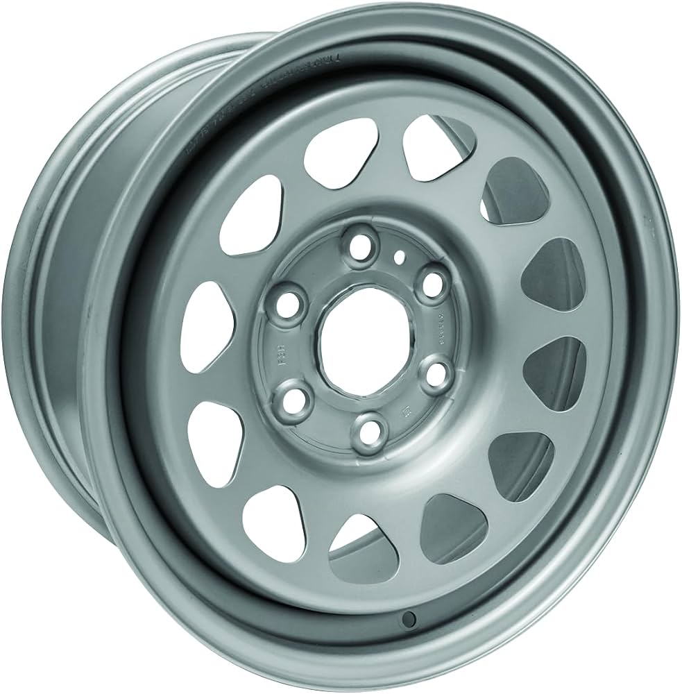 steel wheel finish close-up