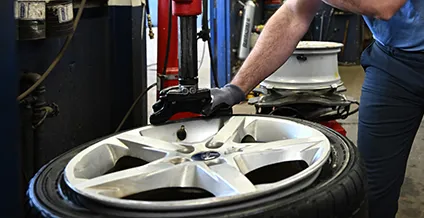Seasonal tire swap (view 2)