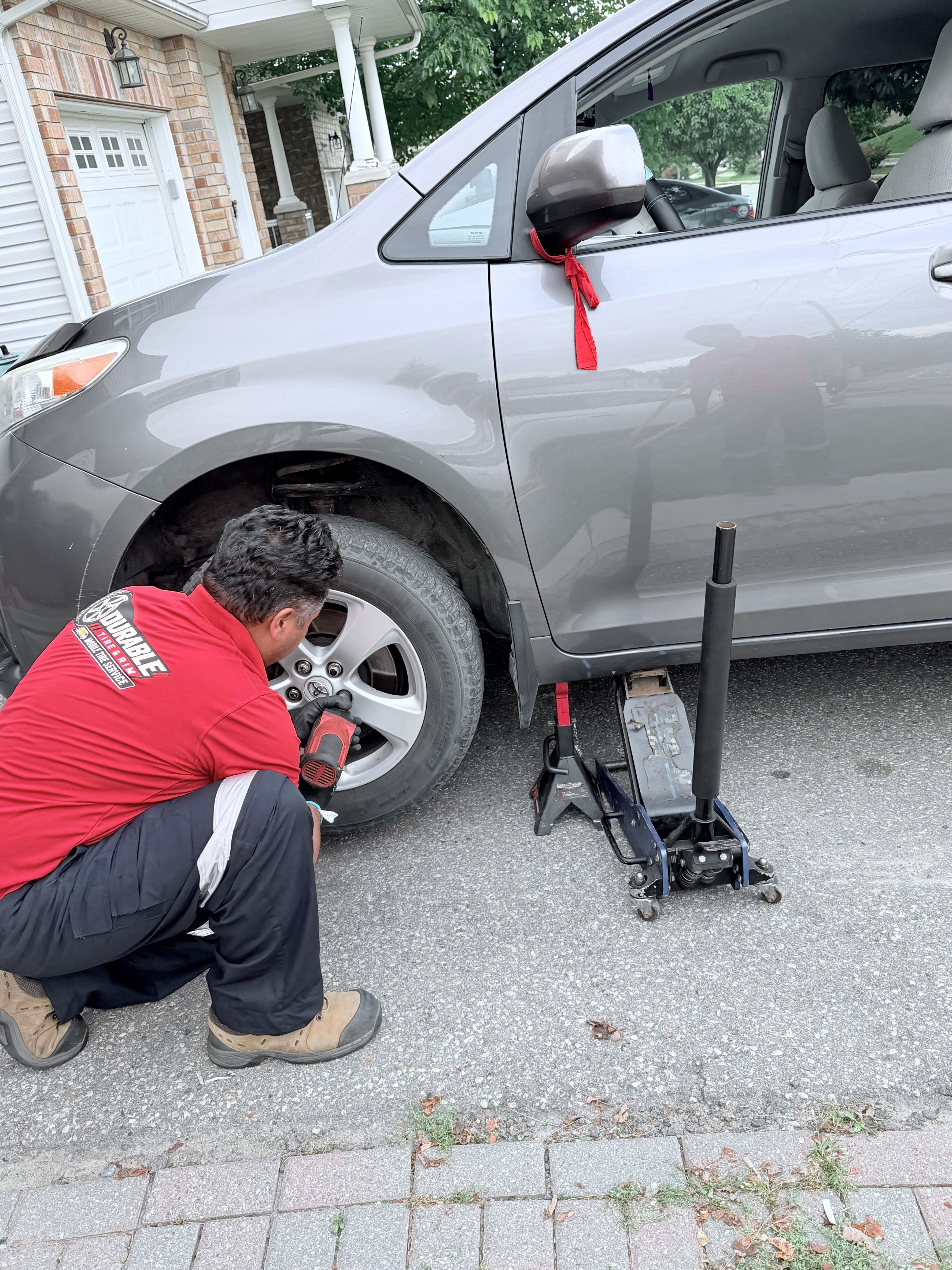 Seasonal tire swap