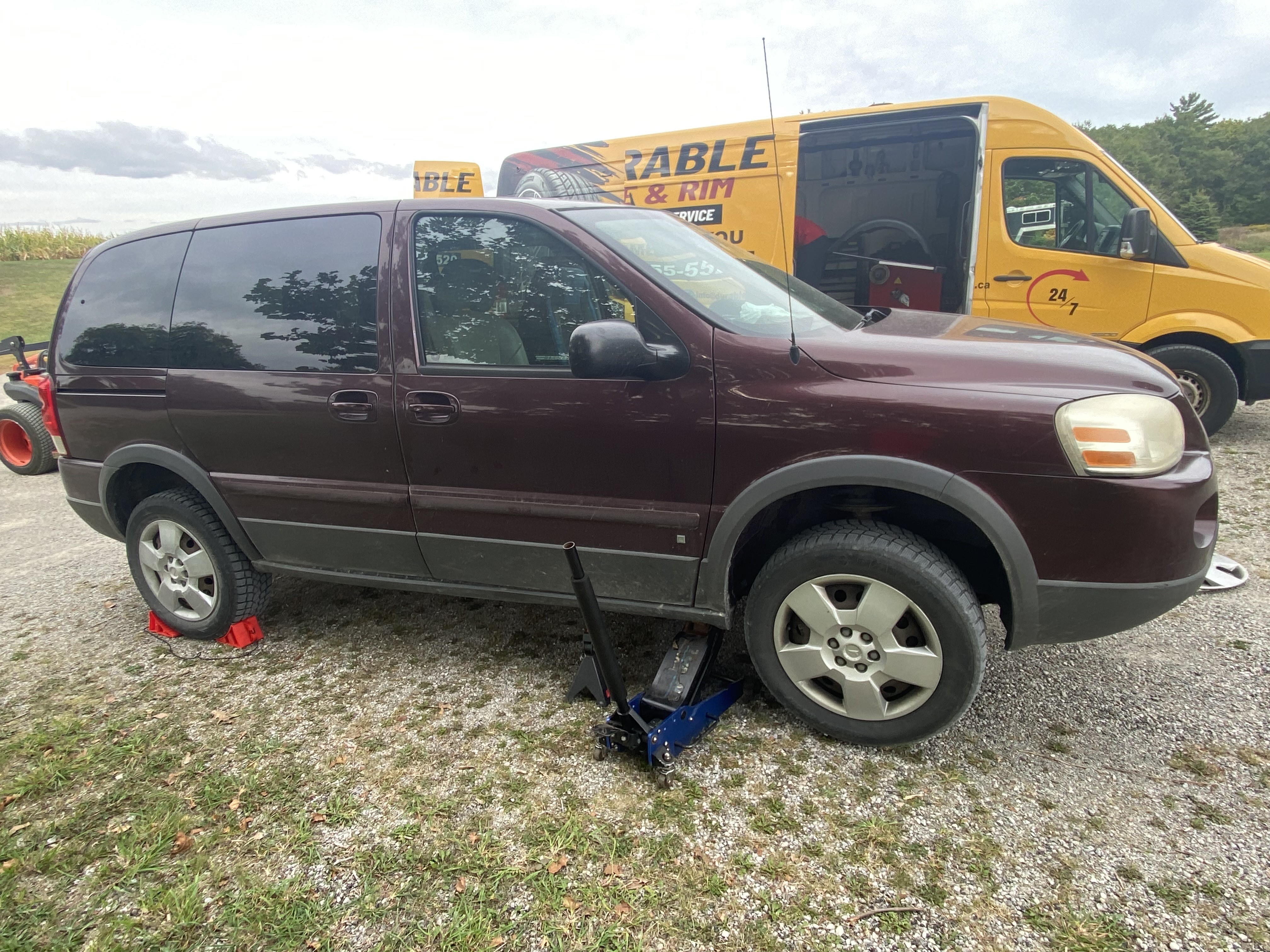 New tires and rims (view 3)