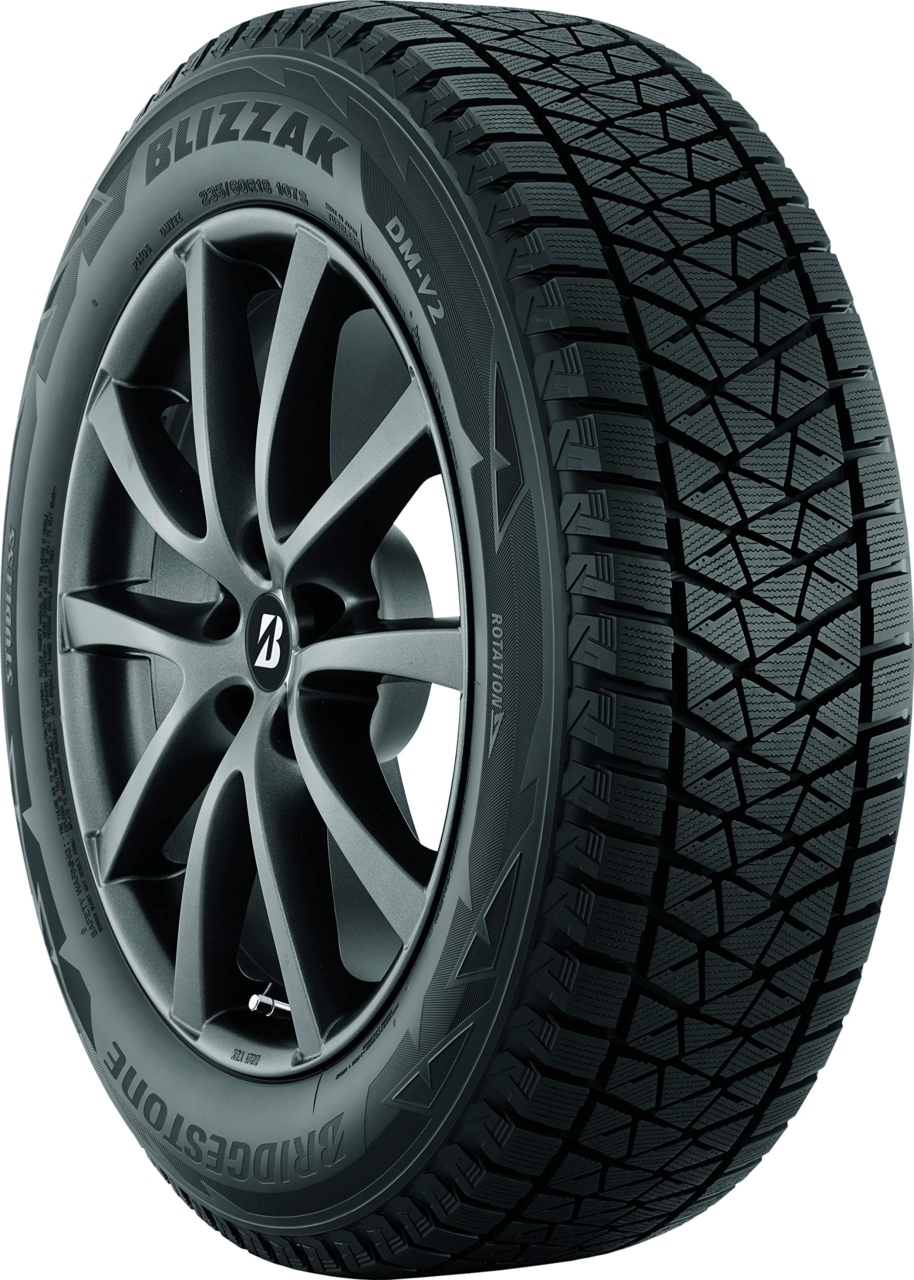 Bridgestone tire tread close-up