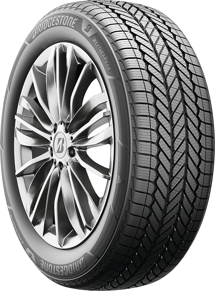 Bridgestone tire tread angle
