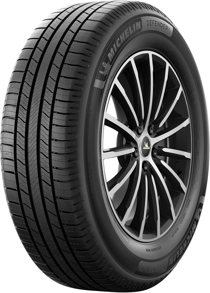 Michelin tire tread close-up