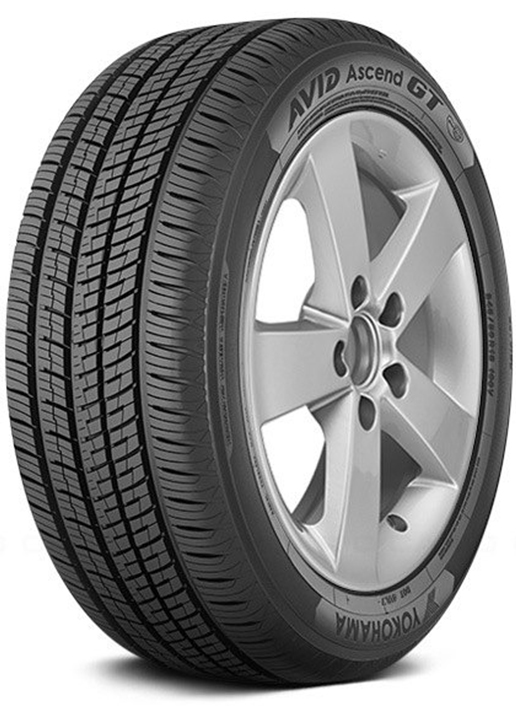 Yokohama tire tread close-up
